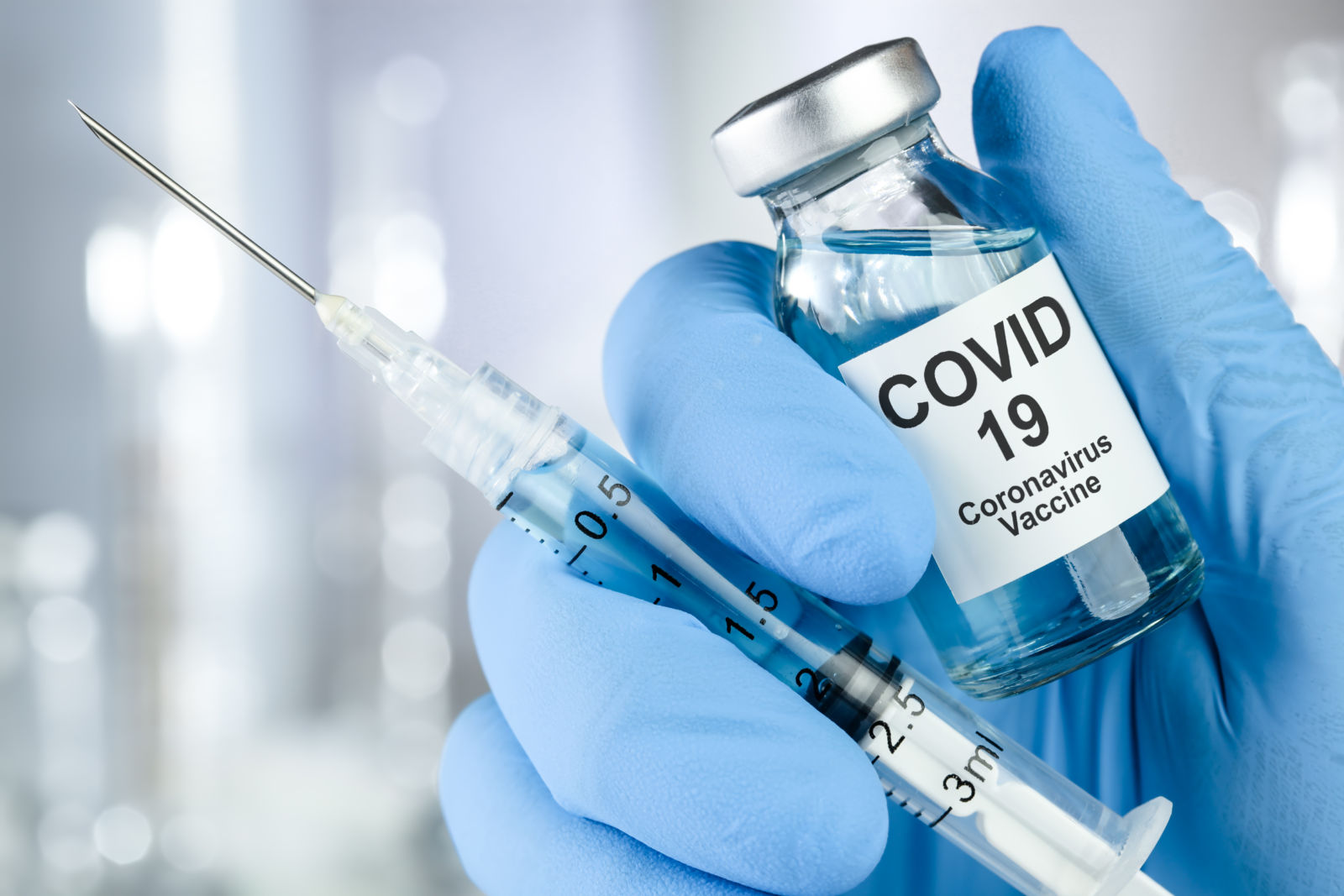 Covid Vaccine, image for visual effect