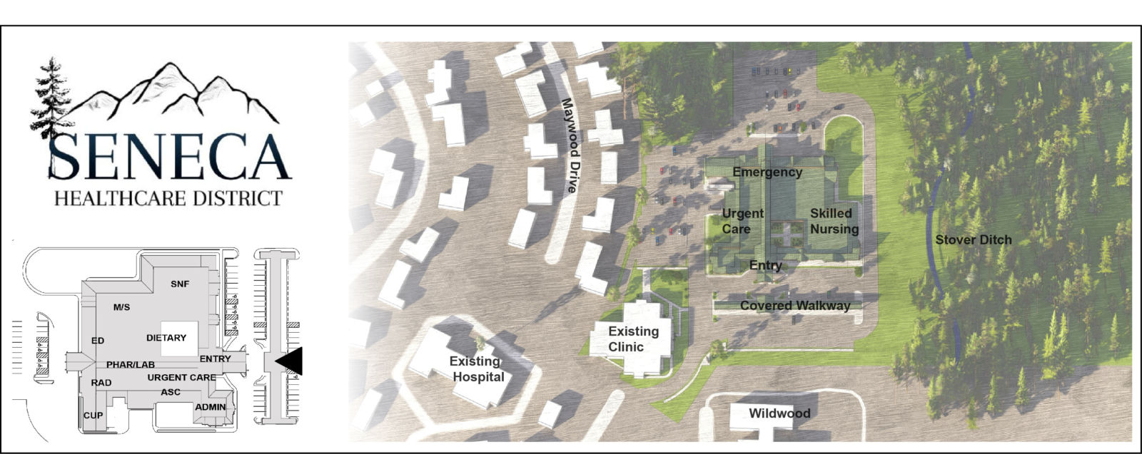 New Hospital, Proposed Site Plan 
