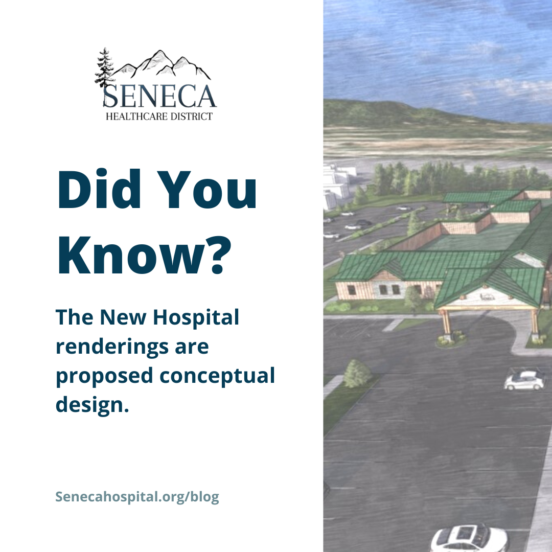 Did you know - The new hospital renderings are proposed conceptual design.